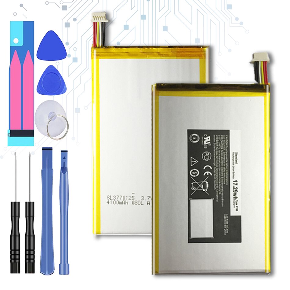Tablette Batterie Für Dell Veranstaltungsort 7 3740 /Veranstaltungsort 8 3840 P708 17,29 wh Für Dell Veranstaltungsort 7 3740/Veranstaltungsort 8 3840 P708 17,29 wh mit Spur Nein