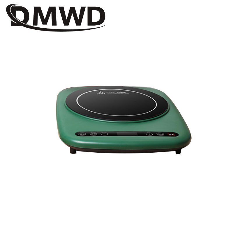DMWD 2200W Electric Magnetic Induction Cooker Waterproof Mini Hotpot Heating Stove Surface Heater Water Boiler Oven Cooktop EU