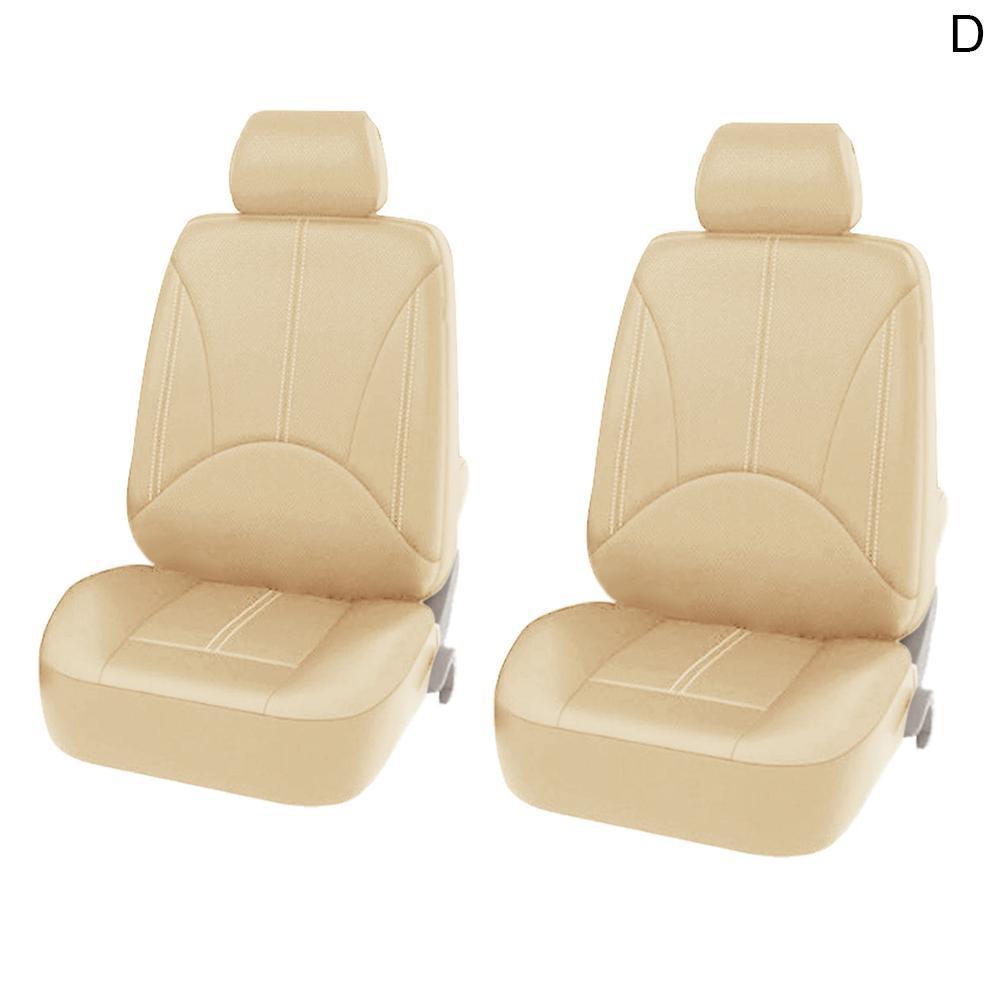 2/4/9pcs Universal Car Seat Covers Auto Protect Covers Accessories Leather PU Covers Comfortable Seat Covers Seat Automotiv B4K6: D