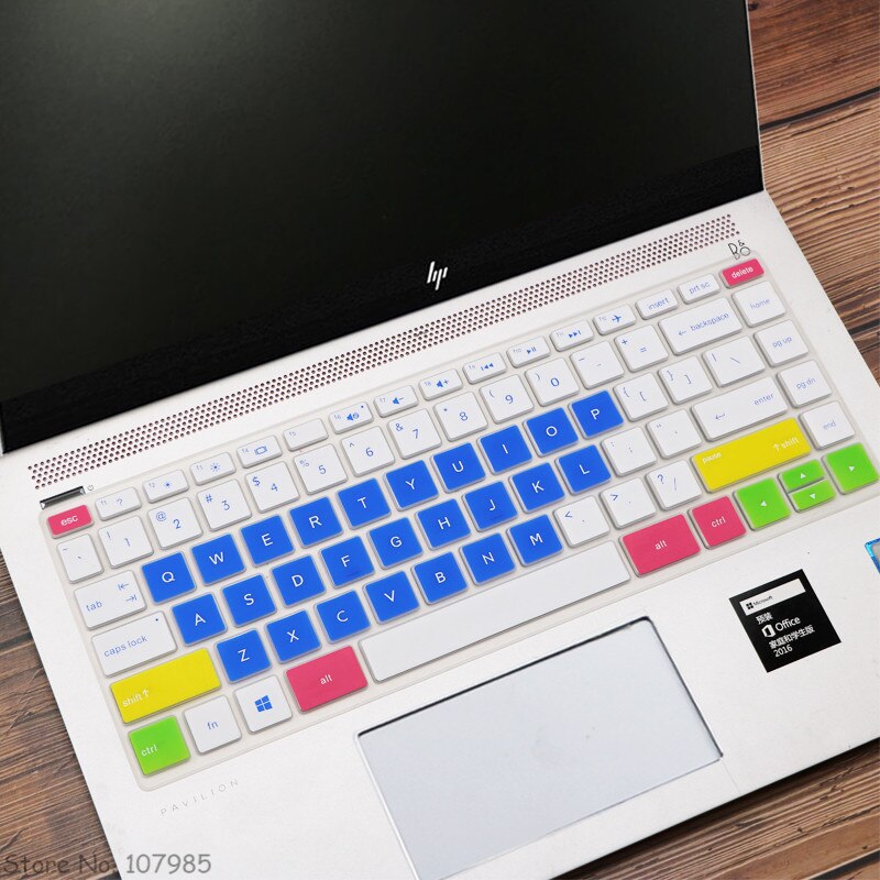 14 Inch Siliconen Laptop Toetsenbord Cover Skin Protector Voor Hp 240 G4 G5 G6 240 G7 G8 Notebook: Candyblue