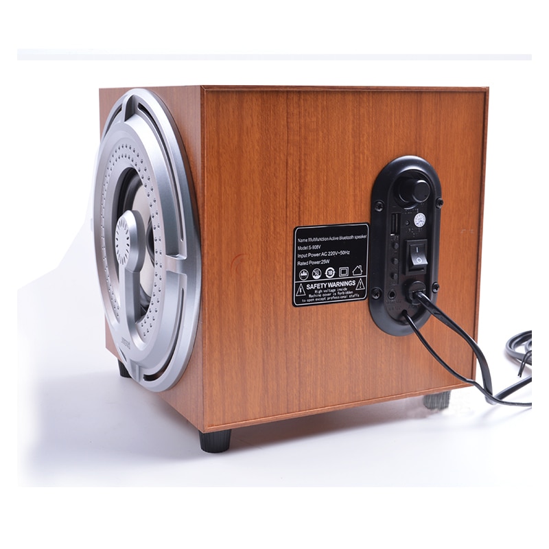 Wireless Bluetooth Speaker Wooden Bluetooth Subwoofer Phone Audio Desktop Desktop Notebook Home Multimedia Subwoofer
