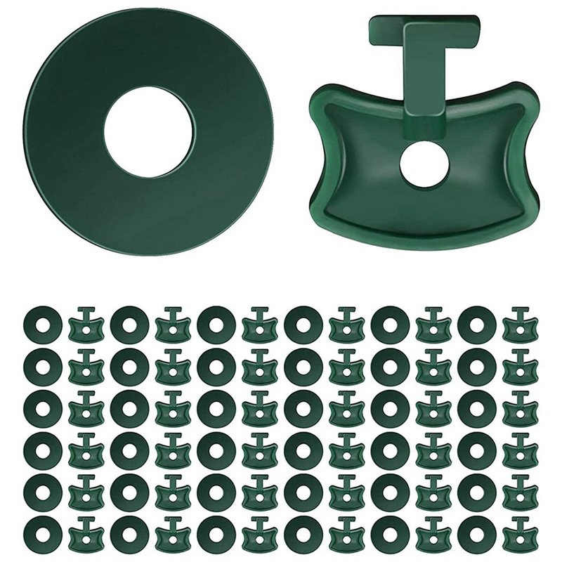 Greenhouse Twist Clips,Greenhouse Fixing Clips and Washers Greenhouse Extender Corner Clips for Greenhouse Shading: Default Title