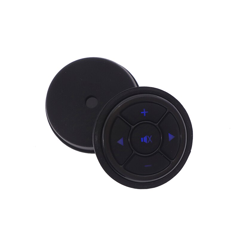 Botón de Control de volante de coche inalámbrico Universal, 10 teclas, para música, DVD inalámbrico, navegación GPS, botones de Control remoto negro
