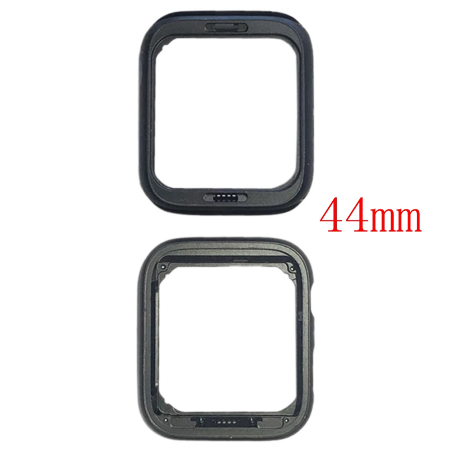 Marco medio de aluminio para Apple Watch Series 4, 5, S4, S5, 40mm, 44mm, reemplazo de chasis medio de placa LCD: S4 S5 44mm Gray