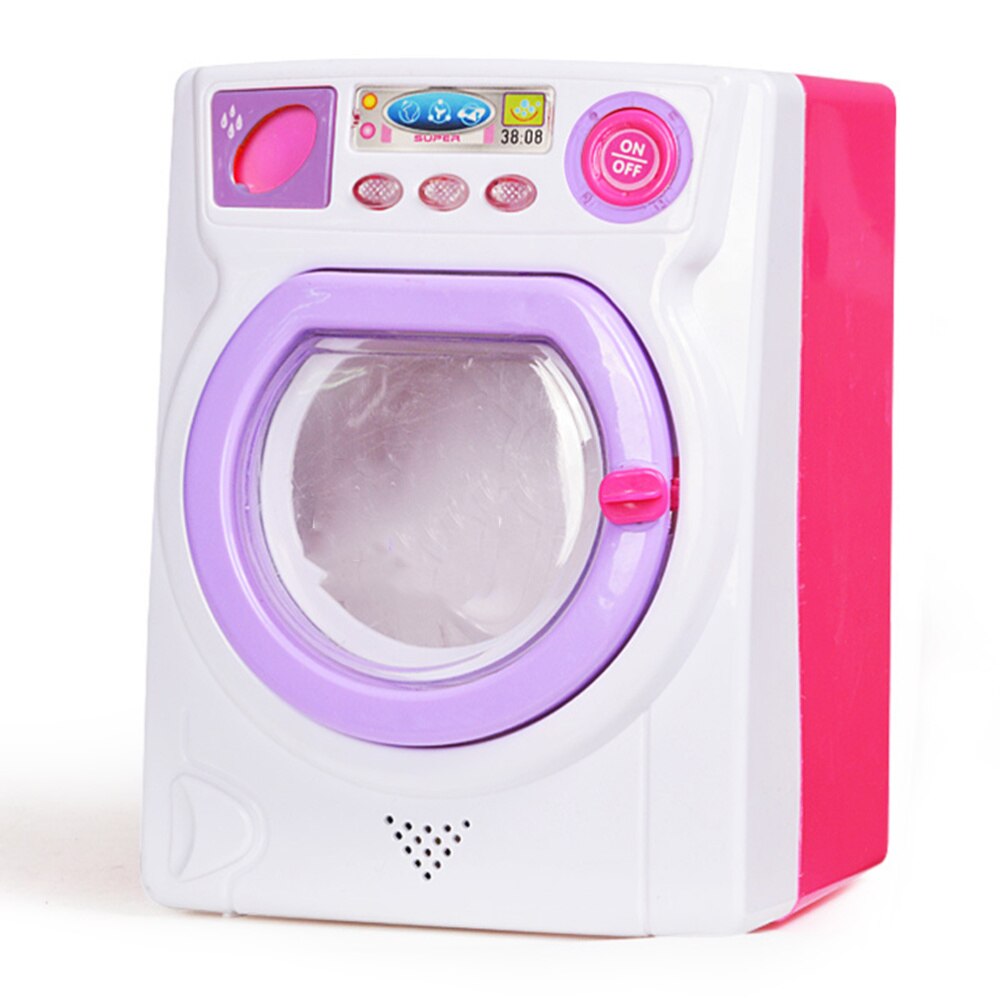 1 stücke Kreative Simulation Elektrische Lustige Spielzeug Waschmaschine Spielzeug für Art Baby Art