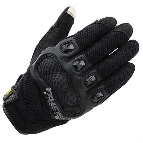 Zwart witte rst 412 mesh carbon zomerhandschoen voor motor, auto, mtb, fiets, heren: Zwart / Xl