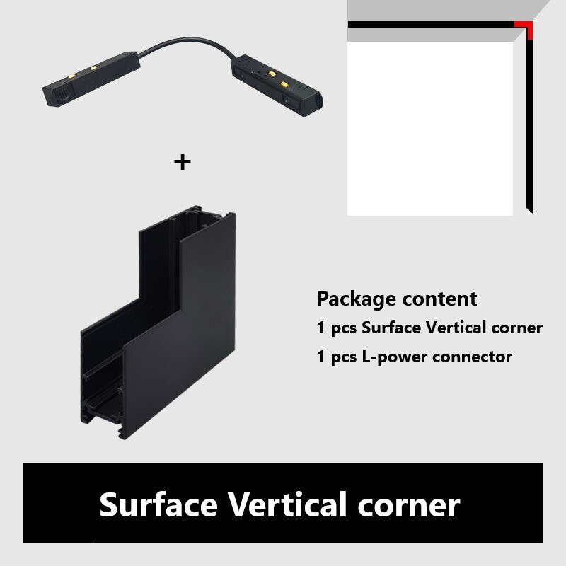 Smart LED Magnetic Track Light Dimmable 48V Pendant Spot Lamp Magnet Flexible Fixture Rail Modern Changeable System 2M: Surface-V