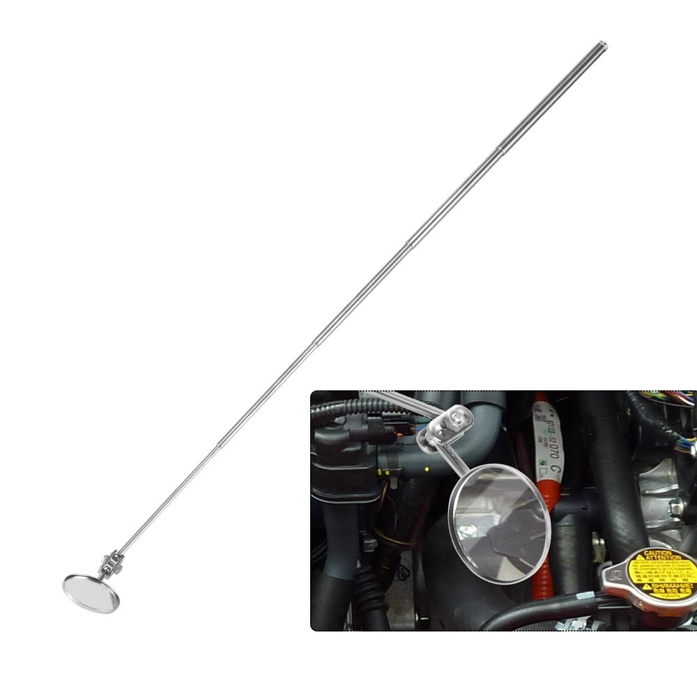 Telescoping Inspection Round Mirror Extending Car Angle View Pen Hand Tool VS998
