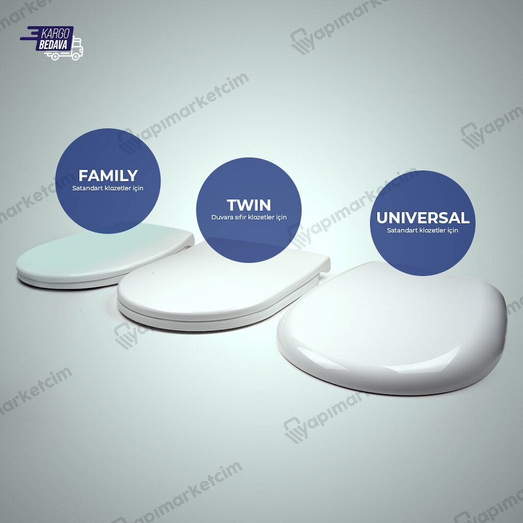 NKP Universal - Family - Twin Child Mount Toilet Seat Cover U121