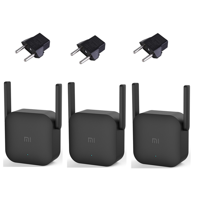 Mini Xiaomi WiFi Router Verstärker Profi Router Сетевой усилитель 300M Netzwerk Expander Verstärker Energie Verlängerung Roteador 2 Antenne: hinzufügen EU Adapter 3pc
