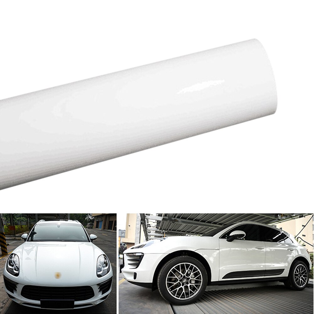 Stretchable Glossy Vinyl Film Protective Car Vinyl Wrap Stickers with Air Release Car Styling Accessories