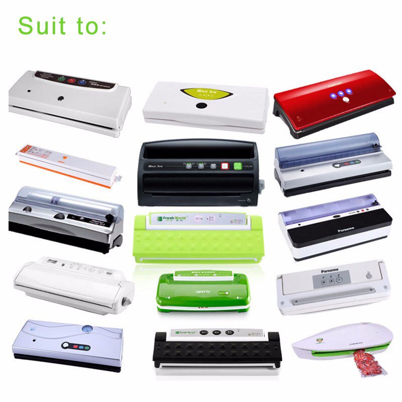 100 Pieces 7*10 CM Vacuum Packer Bags for Food Best 7*10CM Vacuum Sealer Packing Machine Bag