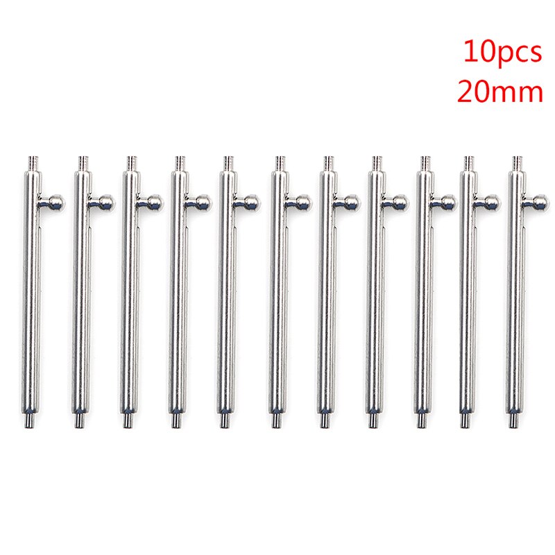 10pcs Stainless Steel Quick Watch Release Band Single Switch Spring Bars Strap Link Pin 16mm 18mm 20mm 22mm 24mm: 20mm