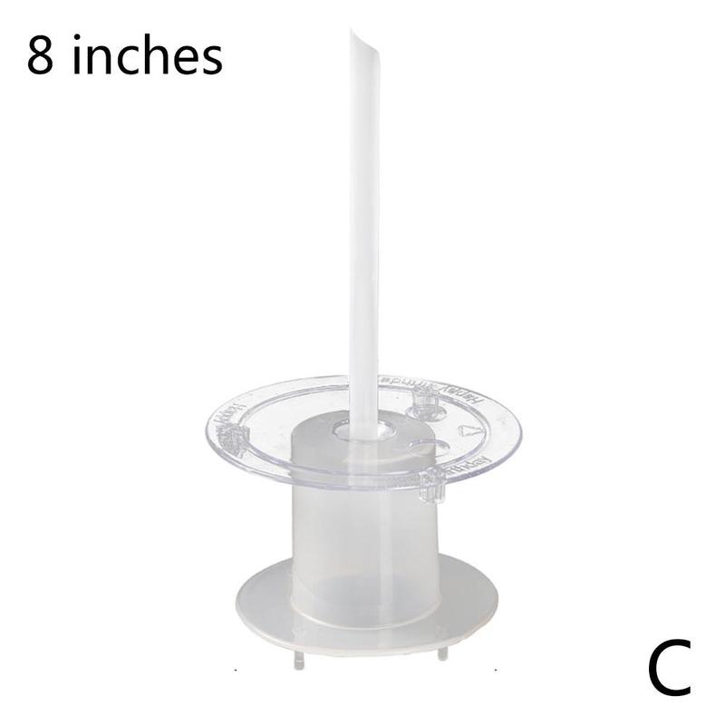 Wish Tree-bolsas de tubería para manualidades de azúcar, soportes prácticos para Tartas, espaciador de soporte artesanal para cocina, herramienta de soporte para pasteles redondos, D1C9: 8inch