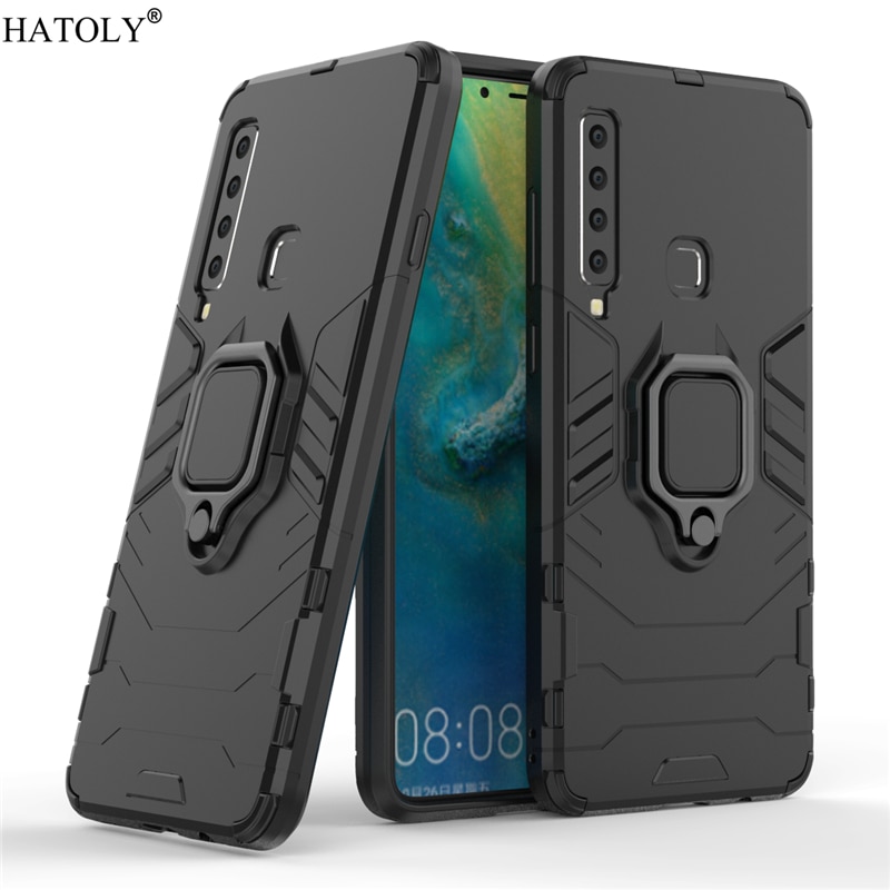 Voor Samsung Galaxy A9 Case Cover voor Samsung Galaxy A9 Vinger Ring Telefoon Case PC Armor Case Voor samsung Galaxy A9