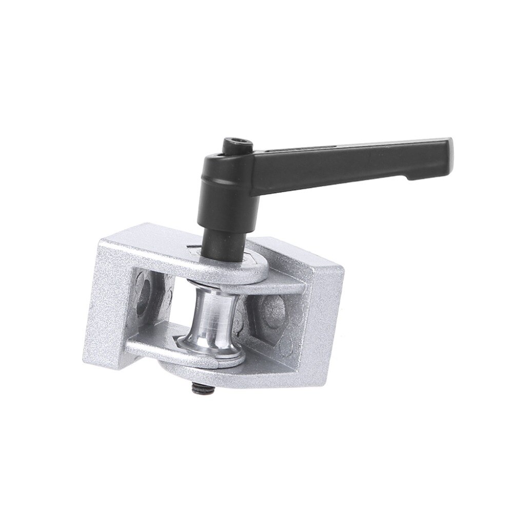 Zinc Alloy Flexible Pivot Joint Connector with Handle Corner Hinge for Aluminum Extrusion Profile 3030S/4040S