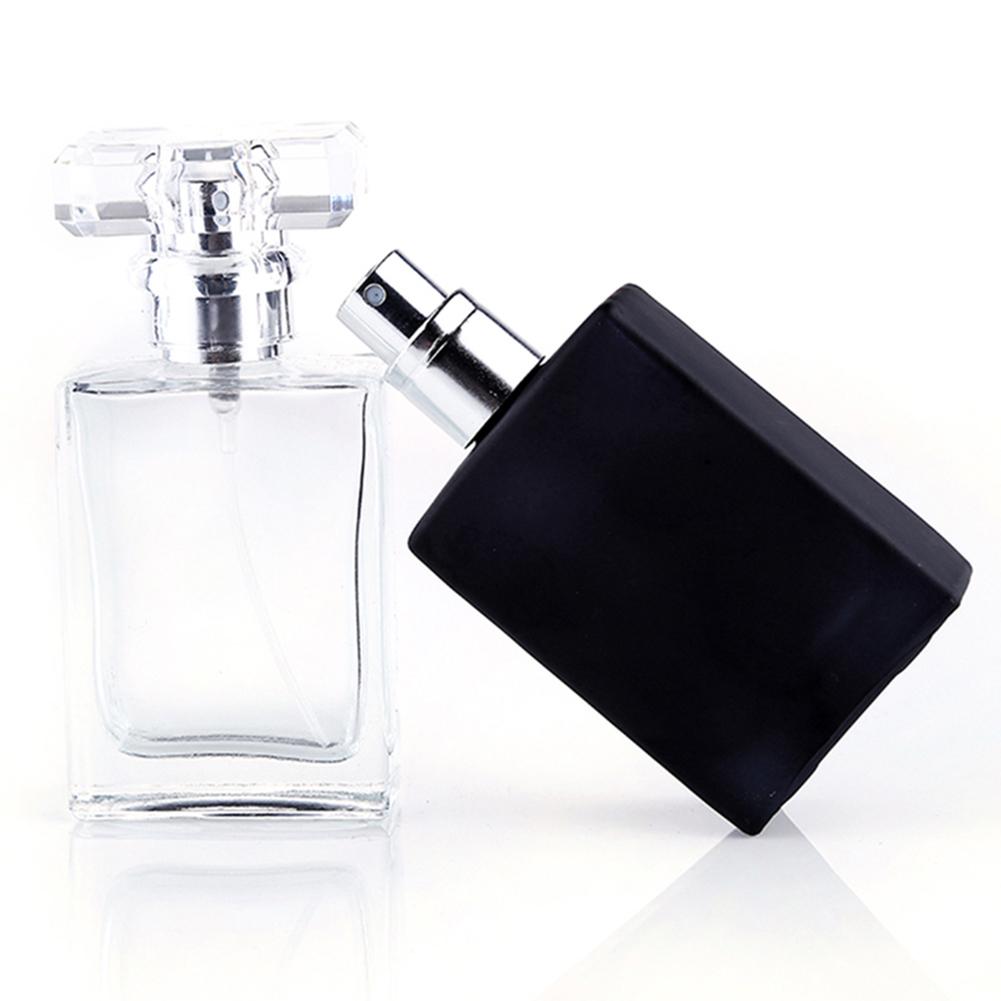 30/50Ml Draagbare Reizen Vierkante Refill Lege Parfum Geur Spray Glazen Fles Kleine Grootte, Duurzaam, ruimtebesparend Sales