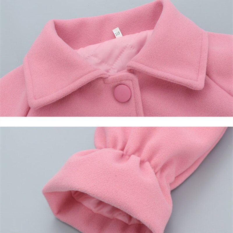 Jacke Für Mädchen Reine Farbe Mädchen Lange Jacke Warme Jacke Für Kinder Winter Teens Kleidung Für Mädchen 4 5 7 9 11 13 jahre Oberbekleidung