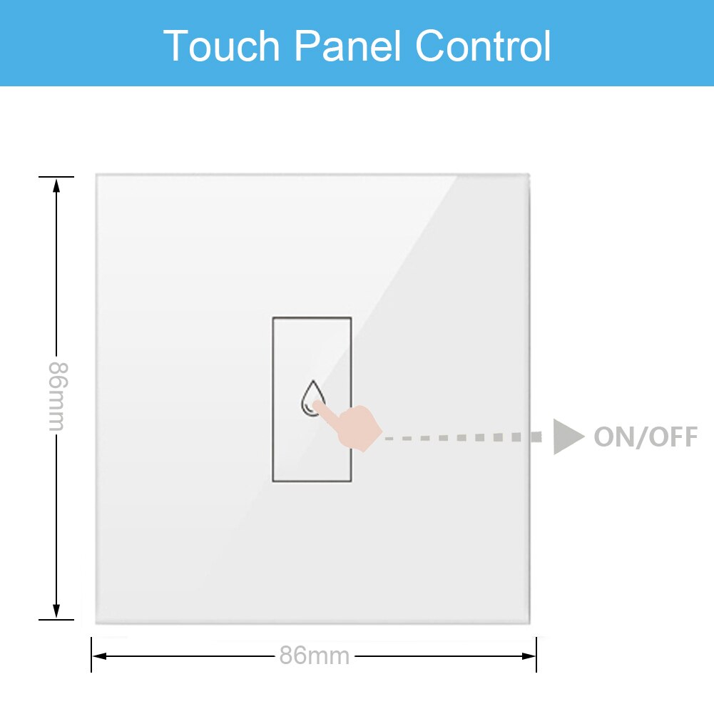 EU WiFi Boiler Water Heater Switch Tuya Smart Life App Remote Control Timer Voice Control Google Home Alexa Siri
