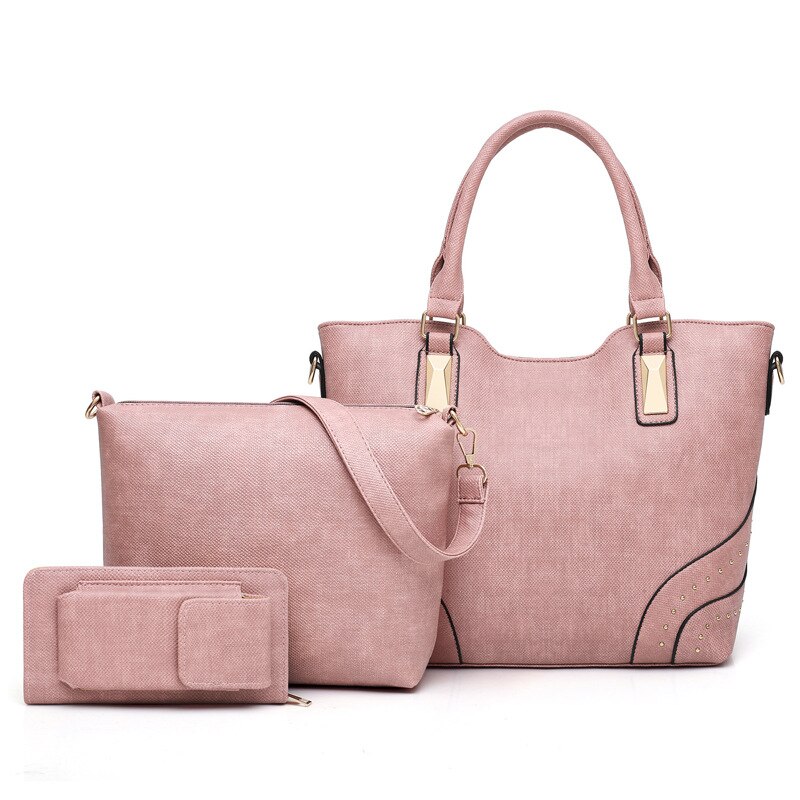 Bolso de mano para mujer, bandolera a la: Rosa