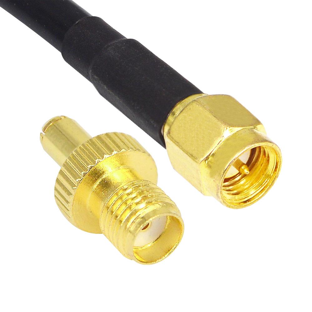 4G antena Yagi Exterior 28dbi 4G LTE SMA macho Exterior RG58 1,5 m Cable + SMA hembra a TS9 macho adaptador
