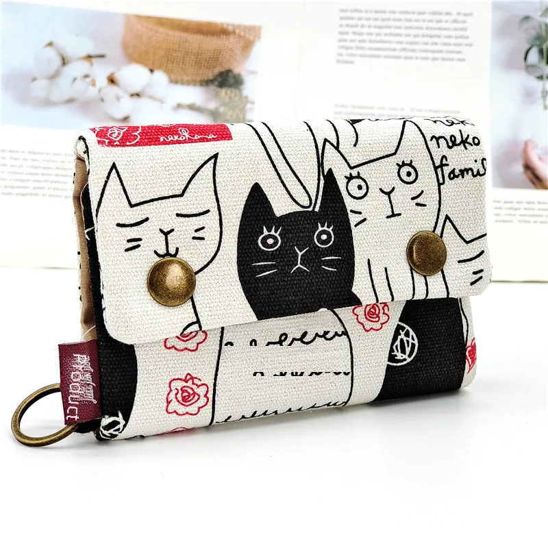 Style Canvas Wallet For Men Women Coin Purse Card Holder Foreign Trade Goods One Piece: CAMOUFLAGE