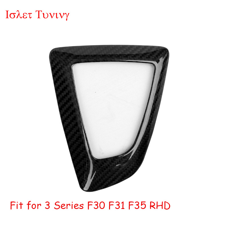 RHD fibra de carbono F30 palanca de cambio de marchas y Panel para BMW Serie 3 F30 F35 cubierta de embellecedores interiores: RHD Panel