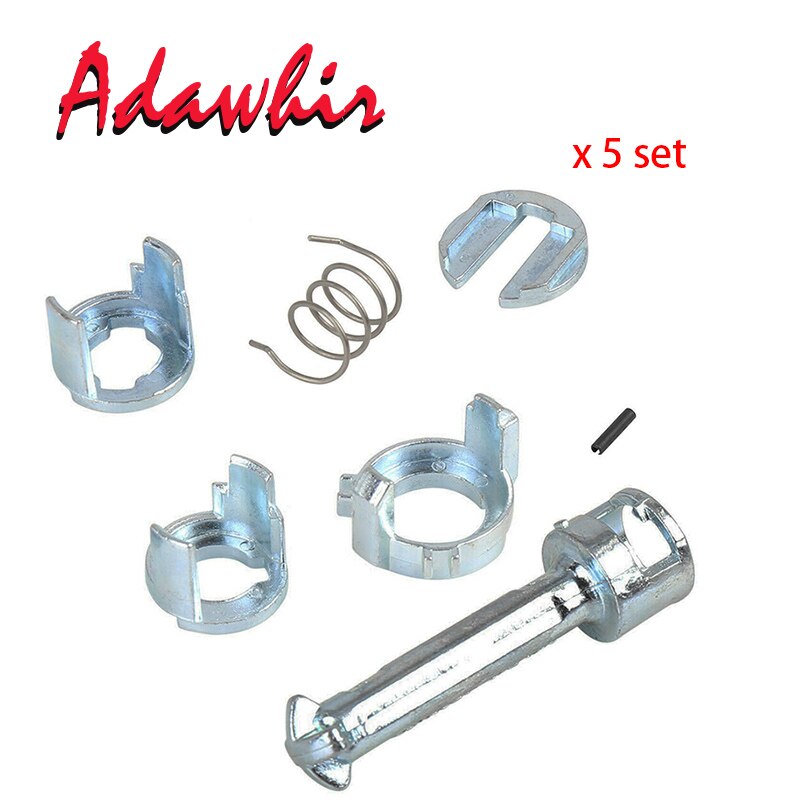 X5 Set Voor Bmw 3 Serie E46 Deurslot Lock Cilinder Reparatieset Linker Of Rechter Oe 51217019975