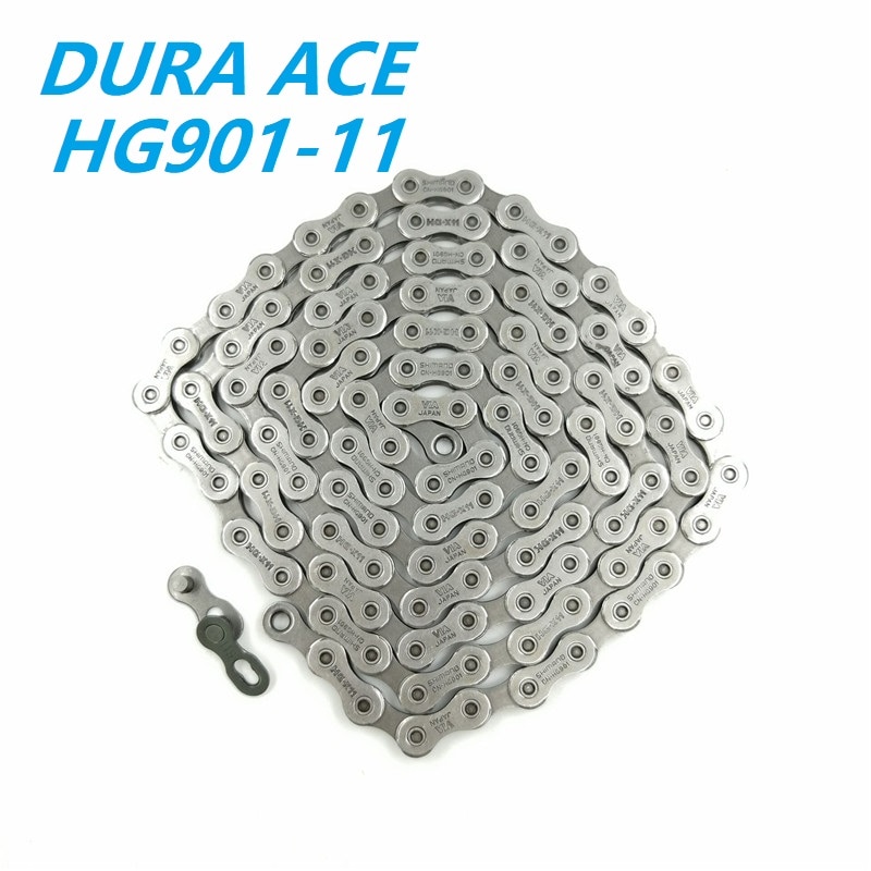 Dura ace  hg901 kæde 11- hastighed landevejscykel mountainbike e-cykel 11 hastighedskæde 116l cn -hg901