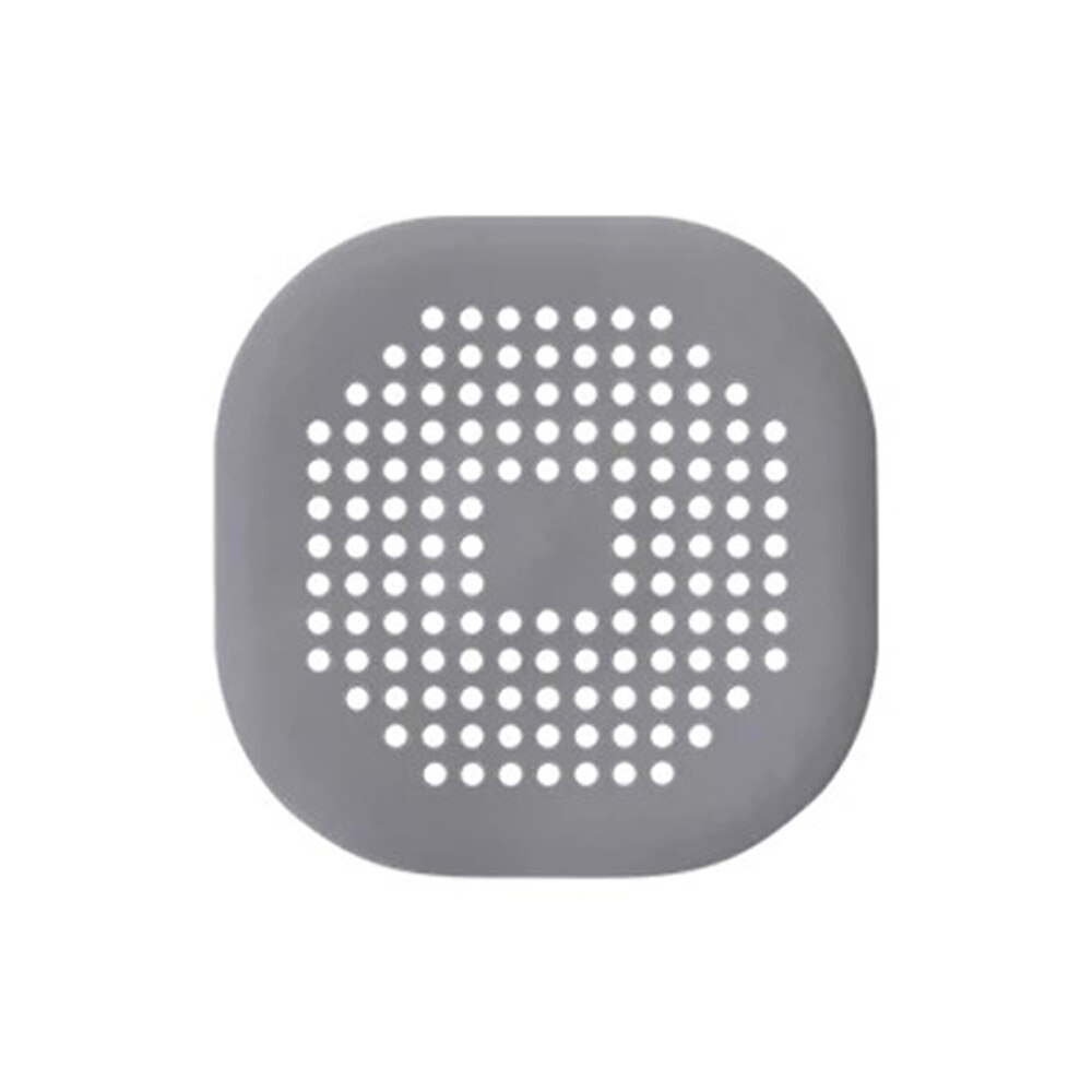Anti-Verstopping Hair Catchers Zeef Sink Afvoer Siliconen Filter Badkamer Keuken Douche Water Stopper Tool Accessoires: gray