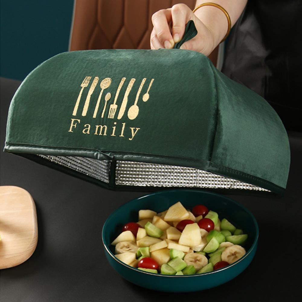 Foldable Heat Preservation Dust-proof Dining Table Food Cover Tent Portable Durable Thermal Foldable Dust-proof Kitchen Tool