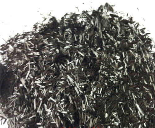 Carbon Fiber Chopped Wire Forged cut short Fibre Filament Debris Fragment Chippings 2mm / 5mm / 8mm / 10 mm weight: 500g