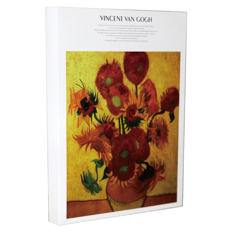 Livre de croquis en papier Beige épais 120 feuilles, livre d&#39;art peinture dessin aquarelle, Graffiti, carnet de croquis, papeterie scolaire: 18.5x26cm / Sunflower