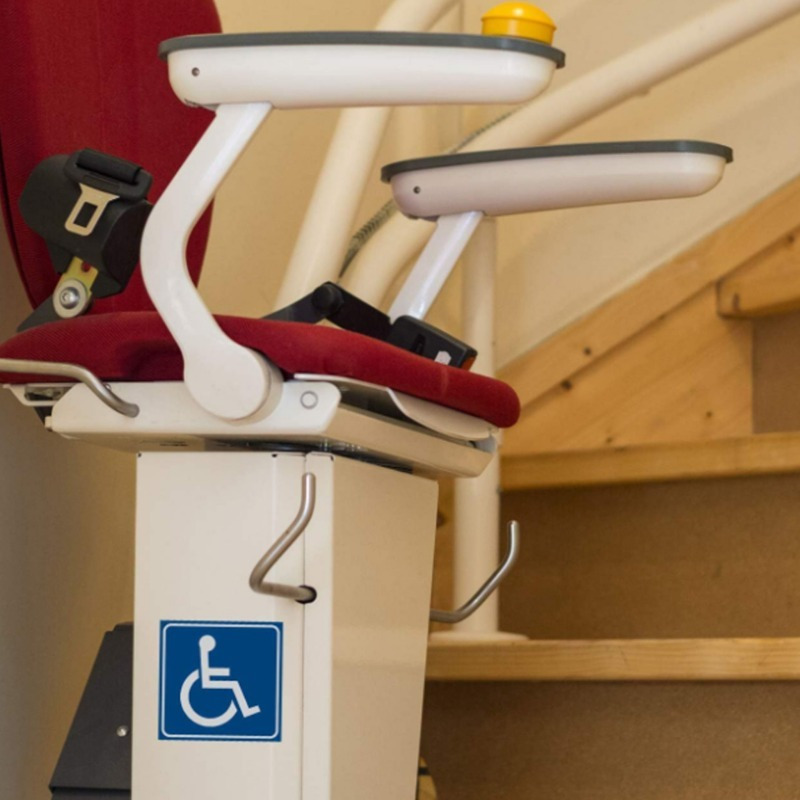 4pcs/set Barrier-free Access Sign Sticker, Waterproof Handicap Wheelchair Sign, Disability Sign Self-adhesive Stickers