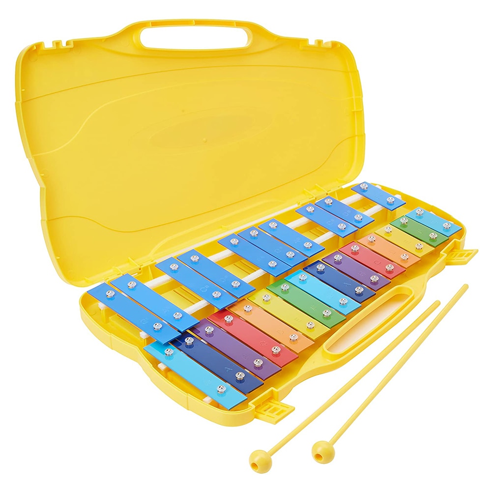 Kinderen Muziekinstrumenten 25 Tones Aluminium Percussie Piano Vroege Onderwijs Speelgoed Voorschoolse Onderwijs Kits