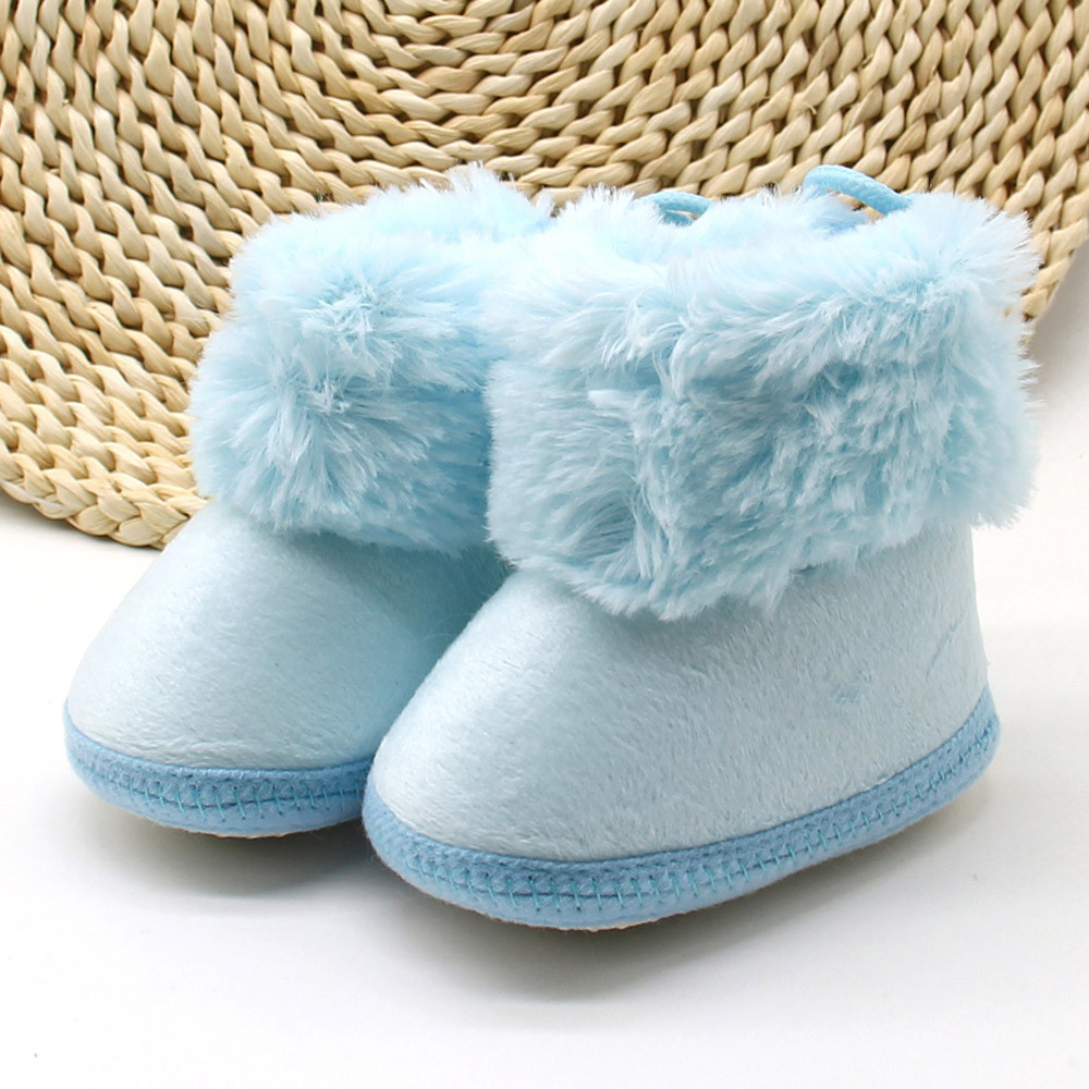 Sweet Baby Meisjes Jongens Zachte Booties Snowboots Winter Baby Peuter Laarzen Warming Bandage Schoenen botas mujer invierno @ 25