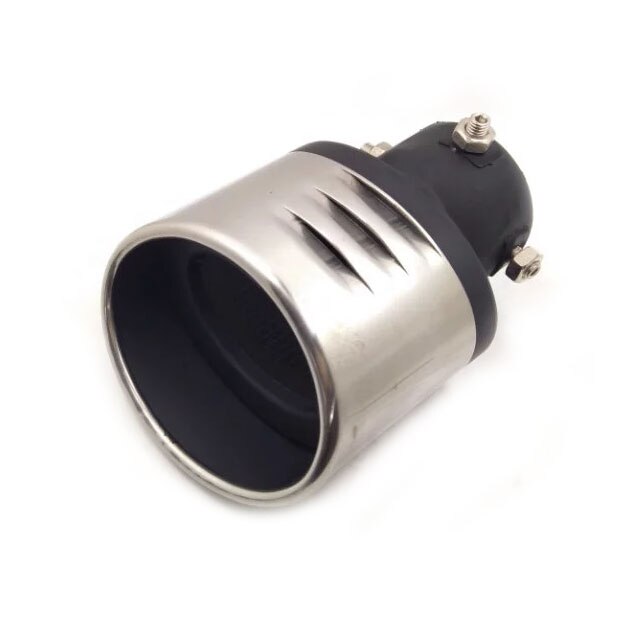 Car muffler exterior end pipe dedicate exhaust tip tail outlet ornament vent 1pcs For Peugeot: A1131CSb63