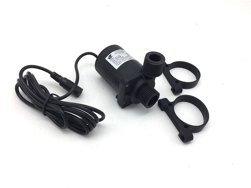 DC 12V Magnetic Centrifugal Water Pump Silicone fixed base Ceramic axial multistage submersible pump