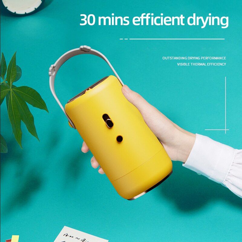 110V/220V Electric Clothes Dryer Smart Drying Rack Hang Dryer Machine Portable Dual Sterilization Disinfection Dryer