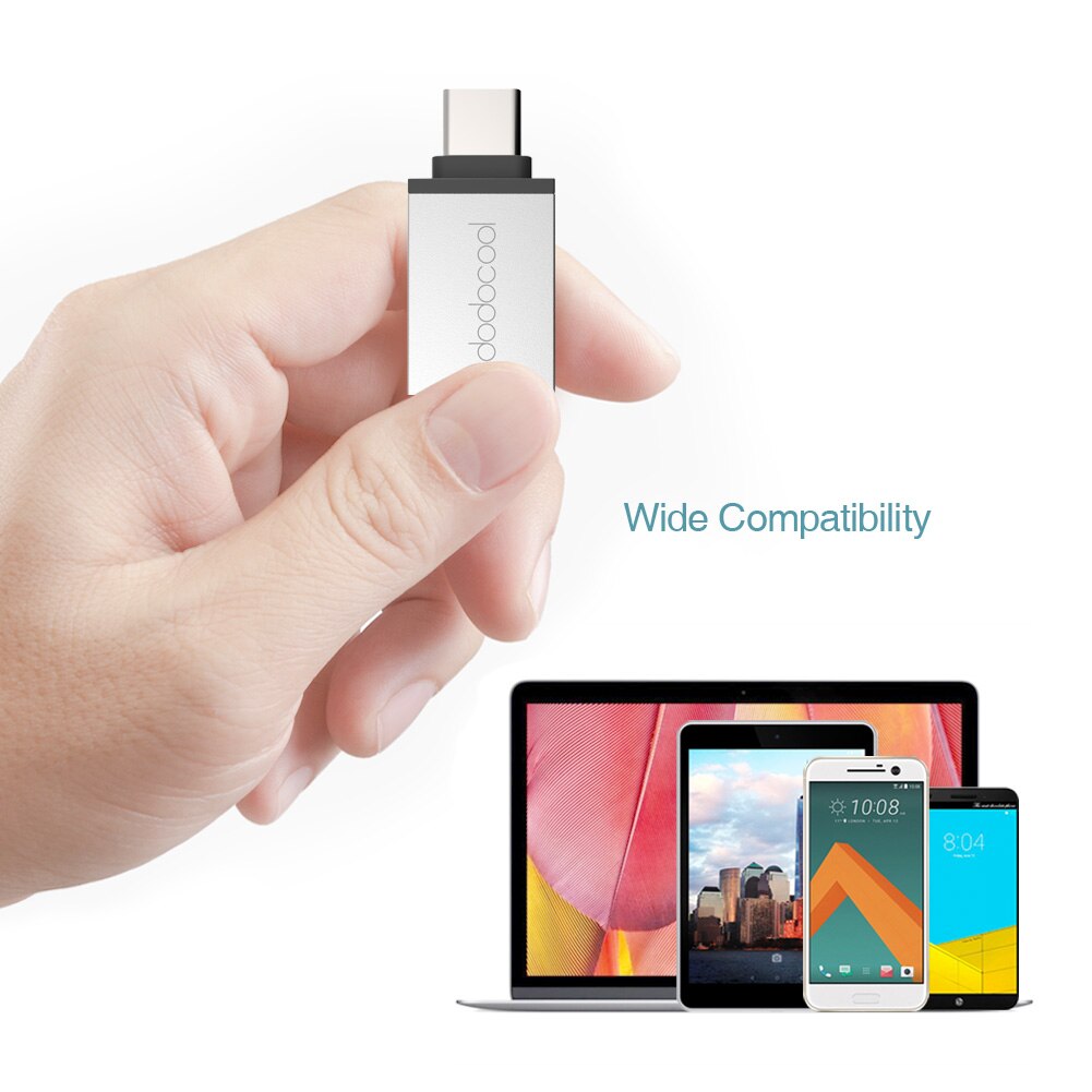 Dodocool USB Type-C USB 3.0 Adapter Converteren USB-C naar USB 3.0 Connector voor MacBook/ChromeBook Pixel/Nexus 5X/Nexus 6 P