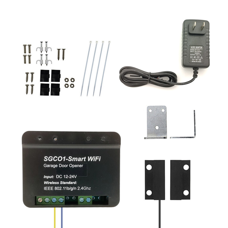 Smart WIFI Garage Door Opener Receiver Controller Mobile APP Wireless Remote Control Module for Swing Sliding Gate Door Opener