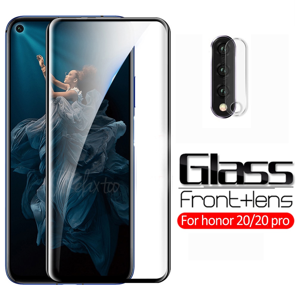 2-In-1 Beschermende Glas Voor Huawei Honor 20 YAL-L21 Back Camera Lens Gehard Glas Op Honor 20 Pro YAL-L41 Honor 20 20pro Film