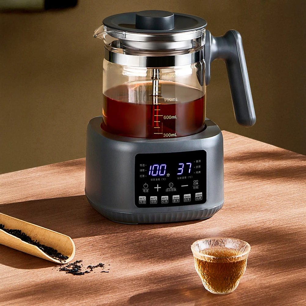 Machine à thé à vapeur entièrement automatique, contrôle Intelligent de la température, service de brassage à thé de bureau domestique, théière de bien-être électrique moderne