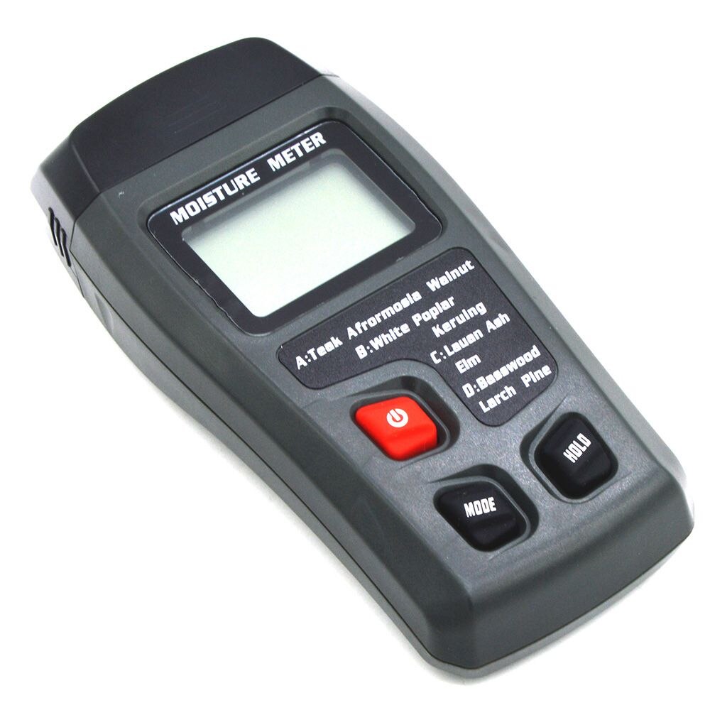 Digital Moisture Meter Moisture Meter Tester Water Moisture Content MT-10 Wood Damp Detector Tester Hygrometer LCD Display