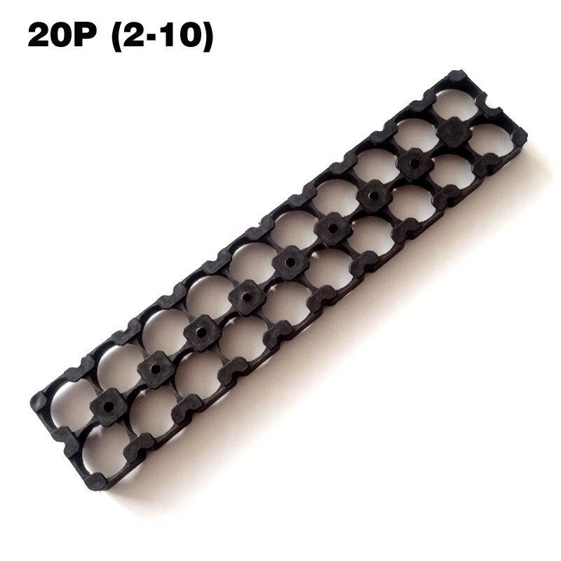 Li-ion battery 18650 holder 2-row series 18650 batery holder (integrated) For 18650 battery pack Fireproof materials