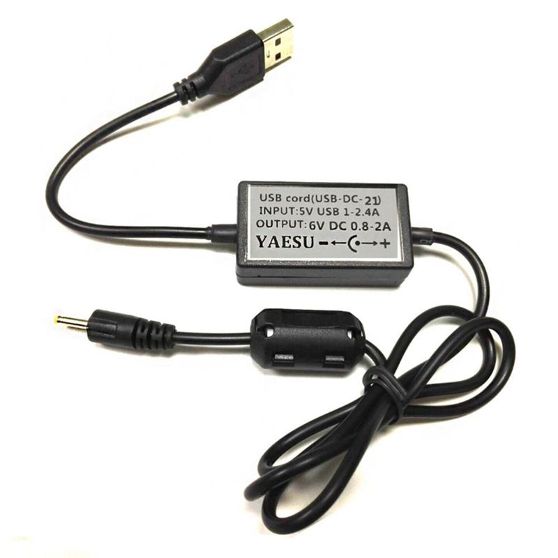 Mengshen USB Smart Charger Cable oplaadkabel Transformer kabel compatibel met Baofeng Walkie Talkie radioapparatuur UV-5R UV-5RA UV-5RE UV-82 BF-F8HP UV-82HP UV-5X3 radio MS-CB01