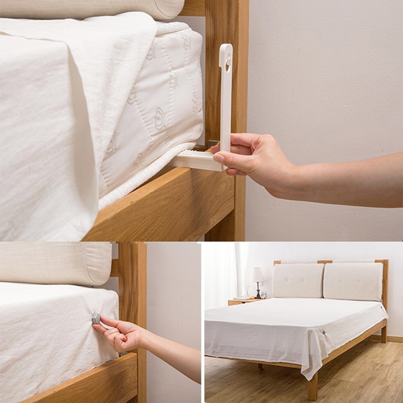 Attache invisible pour couvre-draps, couettes antidérapantes, pour maintenir les draps, porte-matelas, 4 pièces/ensemble