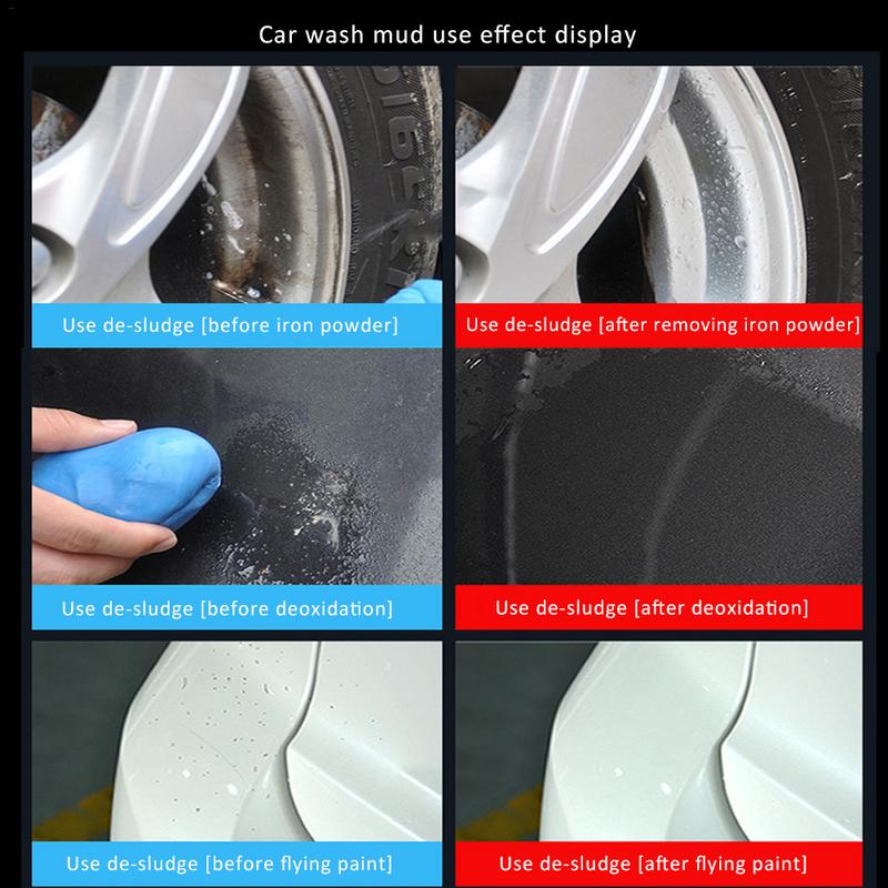 Acar vask mudder ren bar bar bil rengøring ler bar auto detalje ren ler pleje værktøj slam vaske mudder