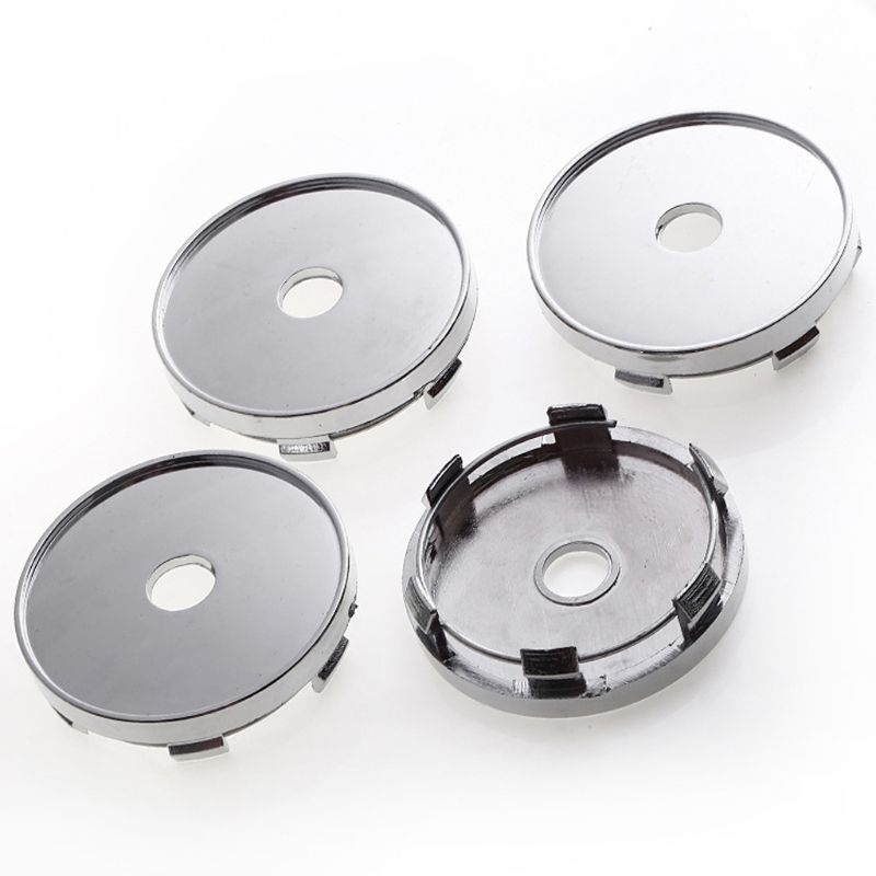 4 teile/satz Universal- 60mm Auto Rad Hub-Center Kappen Radkappen Rand Staub Abdeckung Auto Zubehör Ersatz Teile