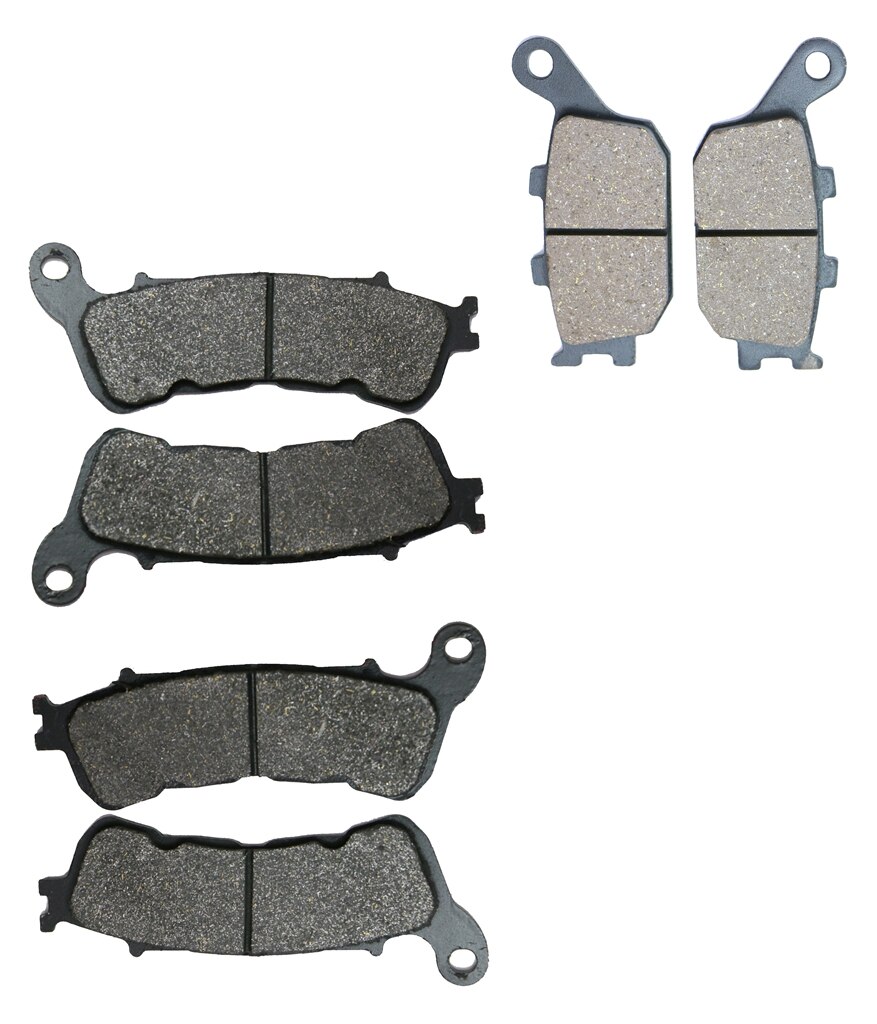 Brake Pads Set for HONDA XL700 XL 700 Transalp 3 Piston Front Caliper ABS Rear